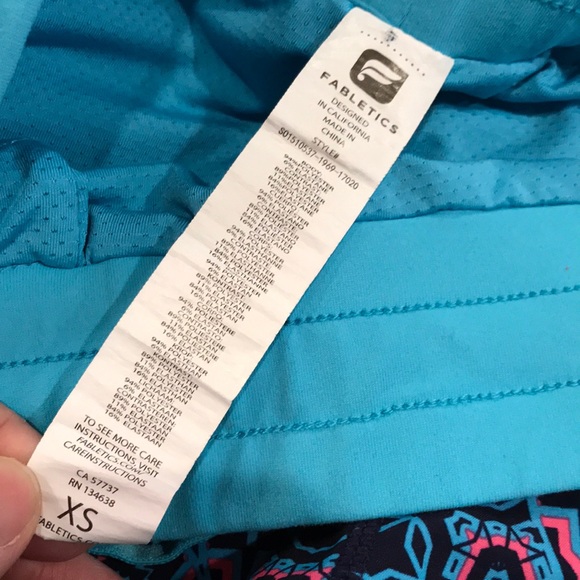 Fabletics XS shorts running yoga exercise NICE - Picture 6 of 7